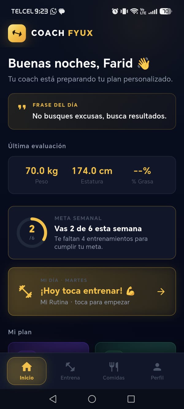 App móvil